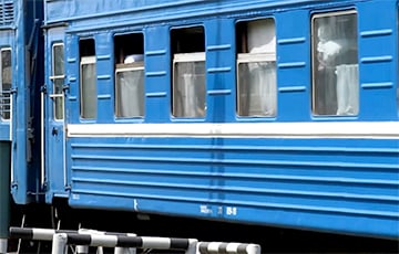 Trains From Adler Bypass The Section Of The Belarus-Russia Border Near Gomel